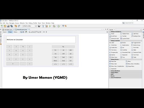 Java Calculator App Development Tutorial Swing GUI Umer