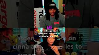 Agent hang up on cinna 😭💀 #agent #agent00 #cinna #cinnaclips #clips #streaming #clipfarming #fypyt