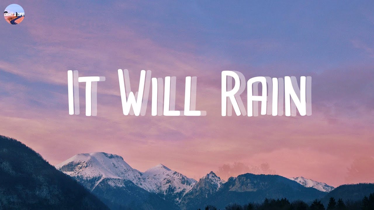 It Will Rain Bruno Mars (Lyrics) / If I lose you, baby YouTube