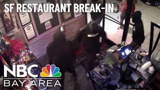 Large group of thieves breaks into San Francisco restaurant