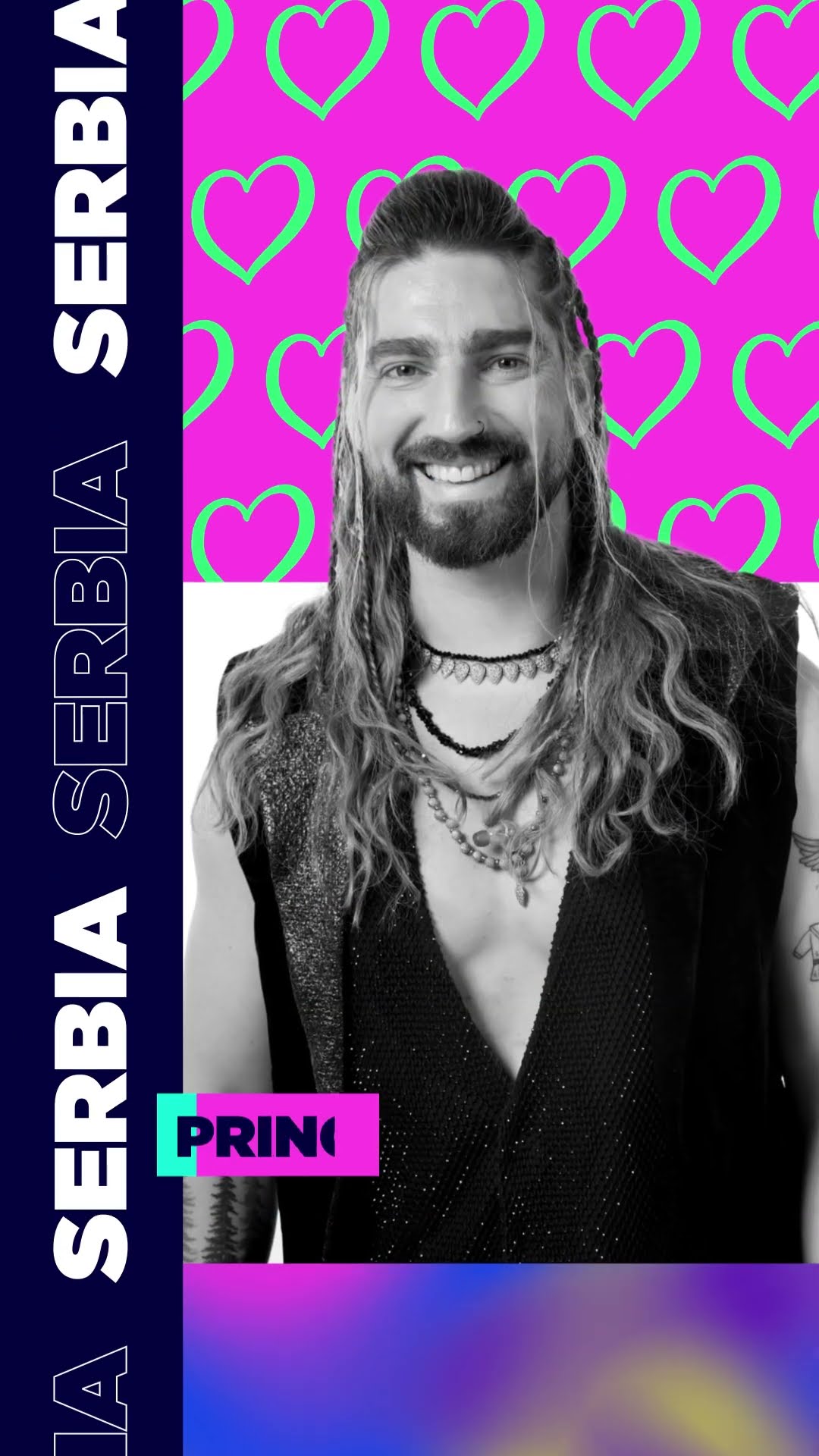 Serbia has its singer for #Eurovision2025 ?? See you in Basel, Princ!