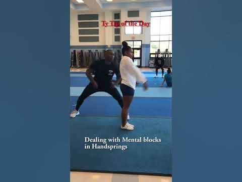 Dealing with Mental blocks for Backhandsprings#Shorts - YouTube