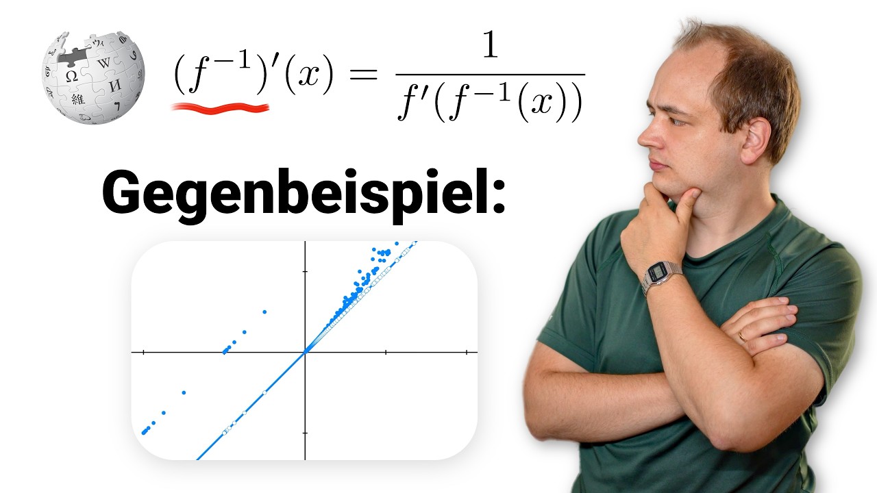 Ein Student wollte Wikipedias Umkehrregel beweisen, aber hat stattdessen ein Gegenbeispiel gefunden!