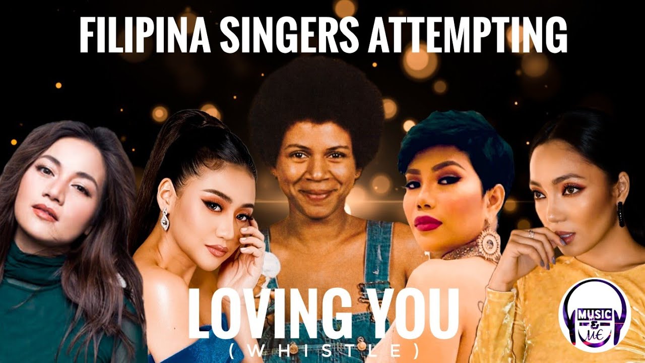 FILIPINO SINGERS Attempting 'Loving You' Whistle/Head Voice by Minnie