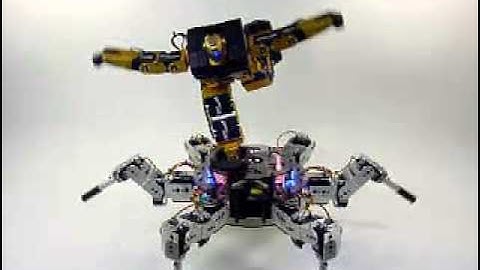 Arduino Hexapod robot kit with 32 servo control board 18 gear servos