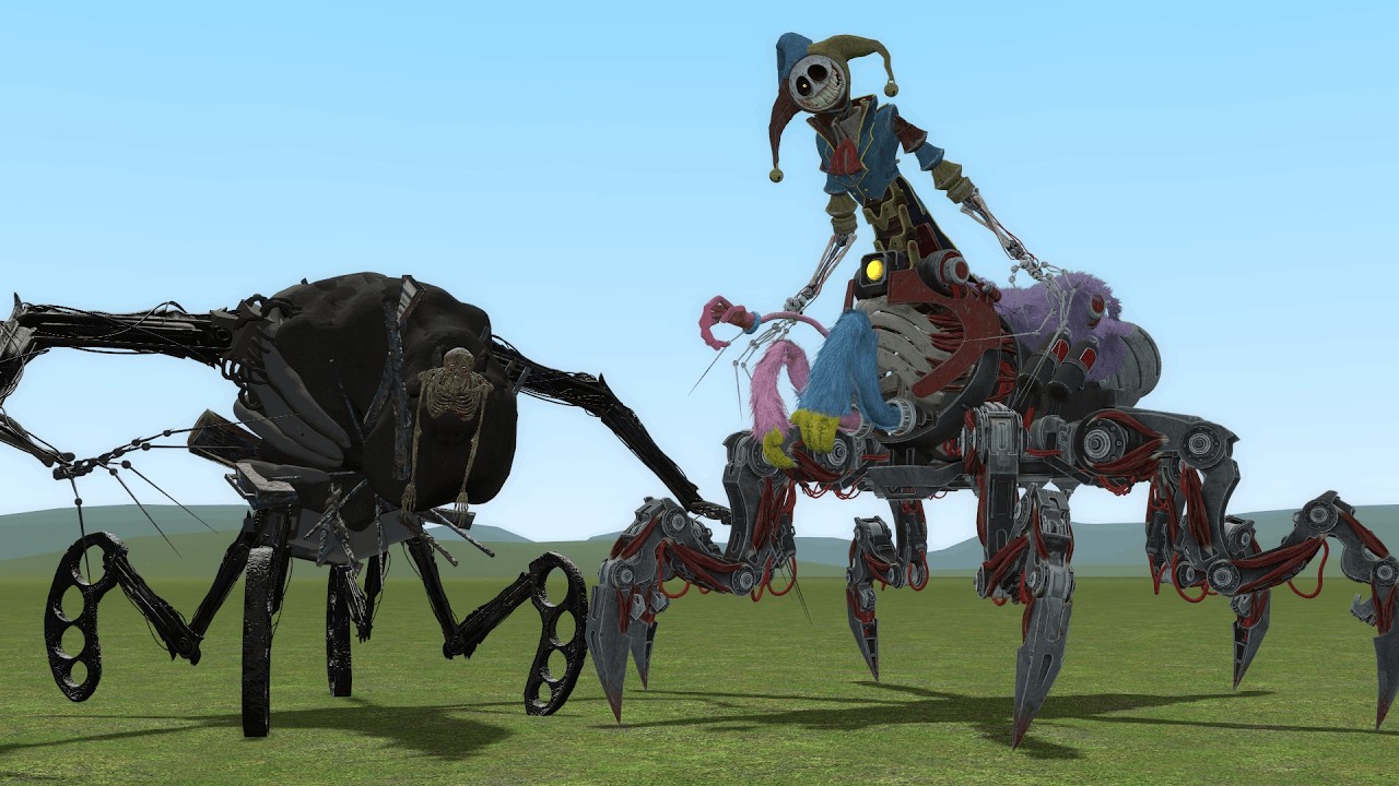 Surviving Old & New Prototype Poppy Playtime Chapter 5 | Garry's Mod