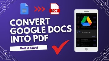 How to Save Google Docs as a PDF on Phone (Android & iPhone)