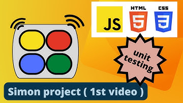 Easy unit testing in Javascript, simon game project, video 1/3