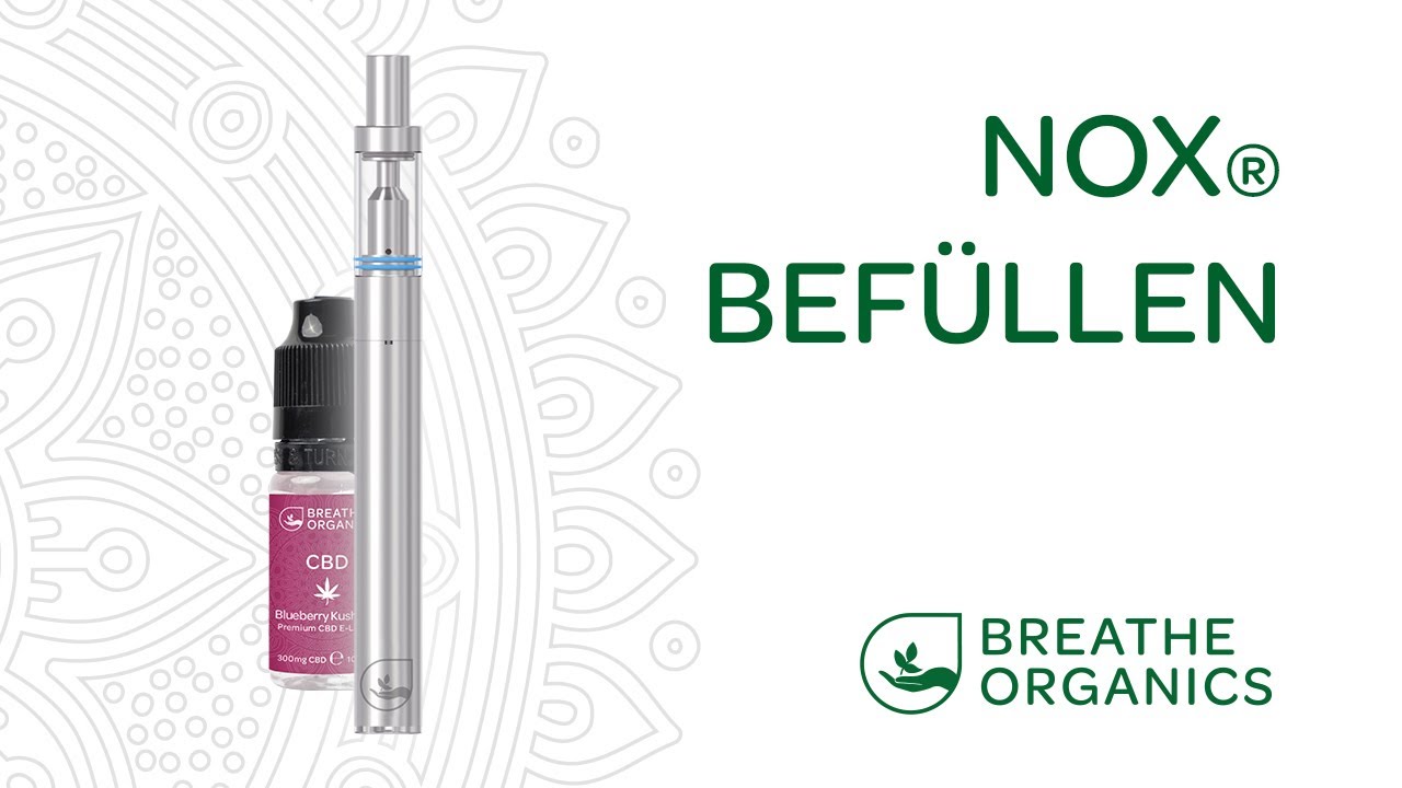 Nox Vape Pen einfach befüllen