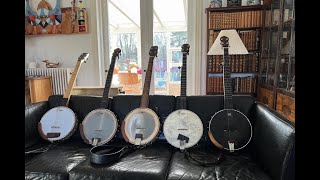 How does the Banjo-wood and the Tonering material effect the soundpicture of the banjo?