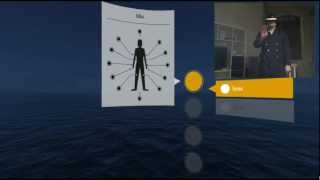 Celebrity Sony HMD + Three.JS ( WebGL ) + Sword Art Online Interface + Kinect + HTML5 Wealth