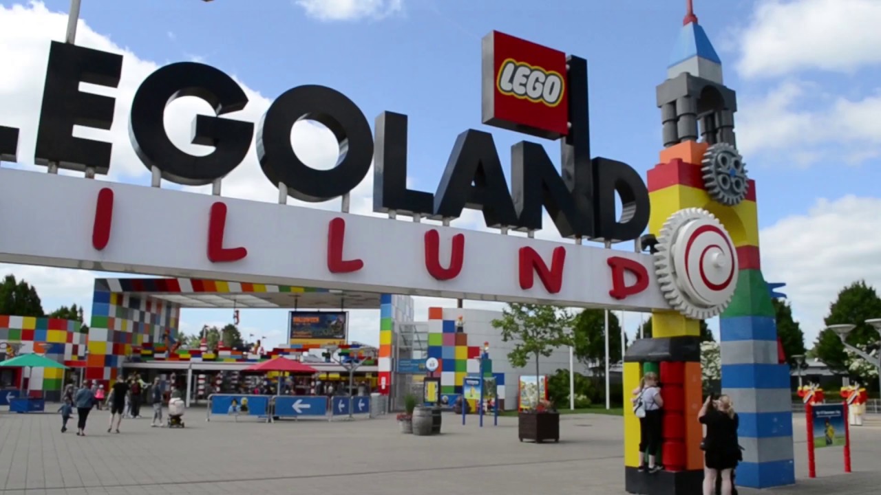 Legoland em Billund, Dinamarca quebra-cabeça em Zoom quebra