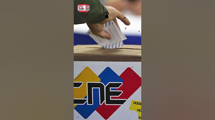 FOR VENEZUELA TO VOTE THIS MAY 25