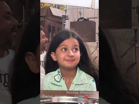 Papa Beti Offscreen Masti On Yrkkh Set Shorts Yrkkh Rohitpurohit Rishimandial Viralvideo