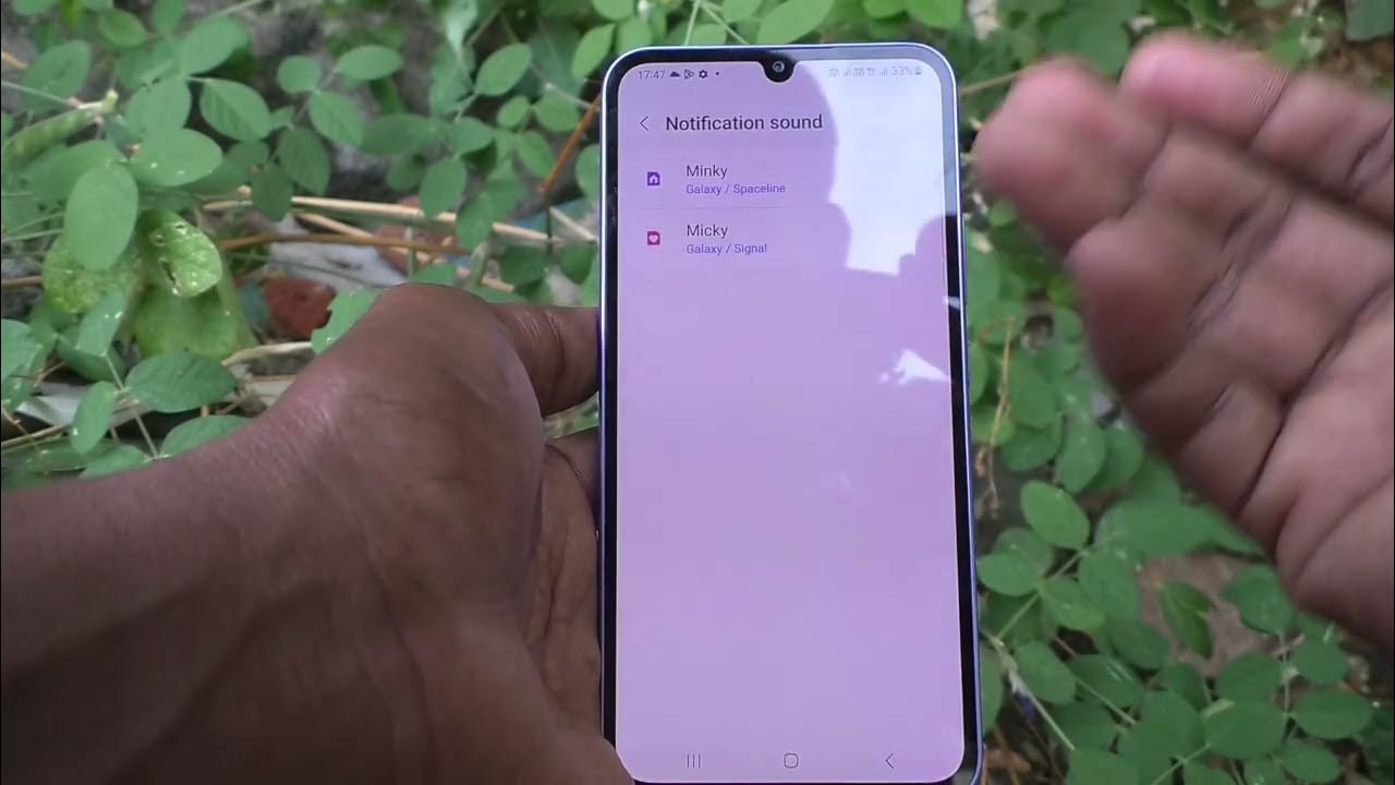 how-to-change-notification-sound-in-samsung-galaxy-a34-5g-youtube
