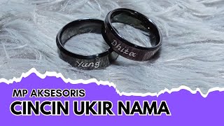 CINCIN CUSTOM UKIR NAMA | MP AKSESORIS