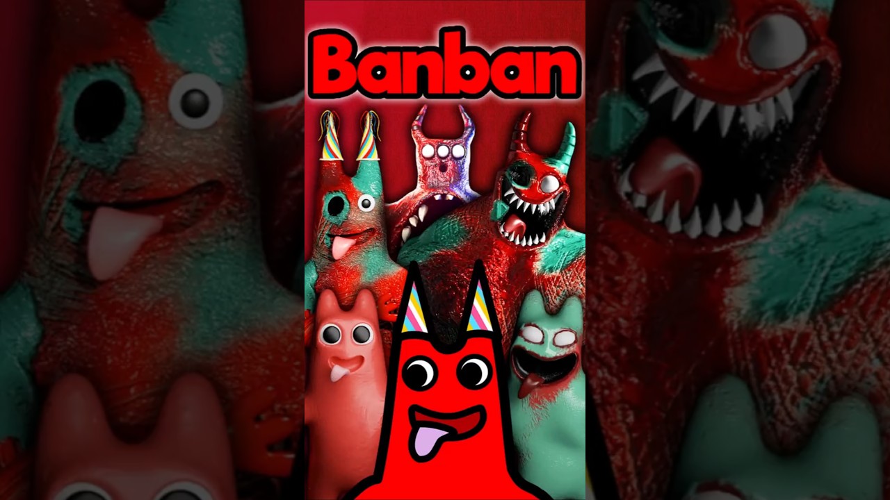 Garten of Banban 9: Сравнение эволюции Banban (все трансформации) 🔥