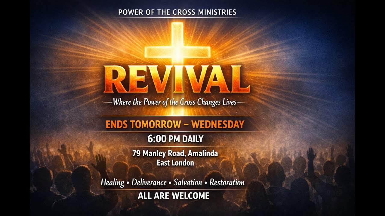 Power of The Cross Ministries | Revival Service | 20 January 2026 18:00 PM