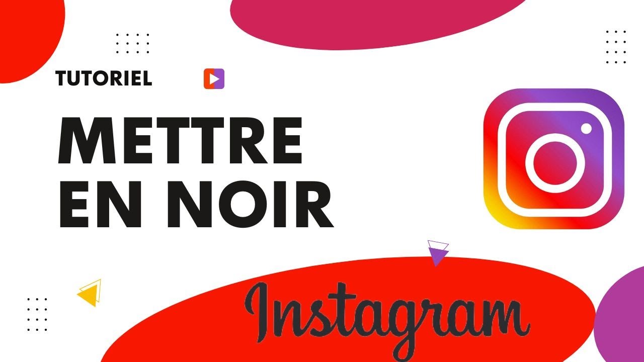 Comment mettre Instagram en noir - YouTube