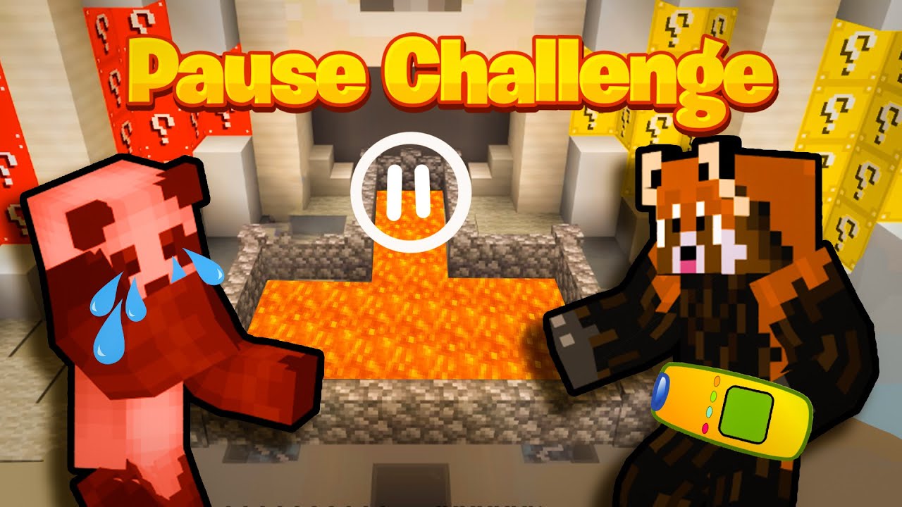 PAUSE CHALLENGE pe LUCKY BLOCKS RACE! L-am Trollat Pe Pandalin