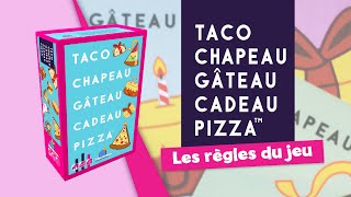 Taco Chapeau Gâteau Cadeau Pizza, le jeu pocket fun et rapide qui sait  animer vos parties ! - Les anciens articles - Forum de Trictrac