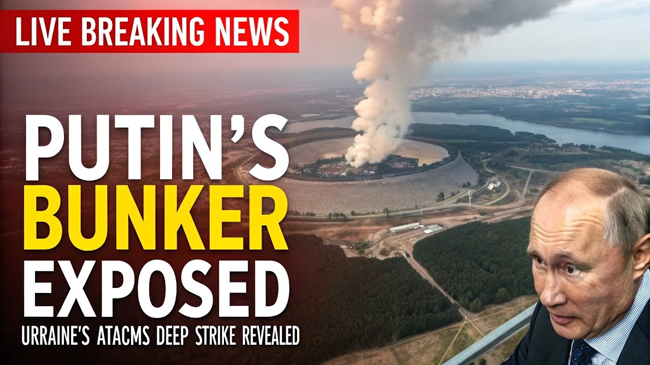 Ukraine's ATACMS Strike Exposes Putin's Secret Bunker | Live Breaking News