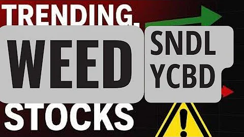 Active Weed Stocks: SNDL & YCBD