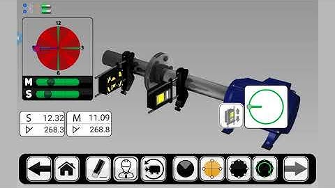 Vibro-Laser alignment tutorial 4: Measurement method "9 - 12 - 3"