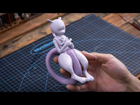 3D펜으로 1/10 뮤츠 만들기 thumbnail