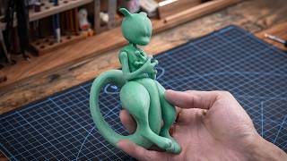 3D펜으로 1/10 뮤츠 만들기