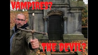 " a VAMPIRE you say.....? "  Erie Cemetery ( Erie, Pennsylvania )