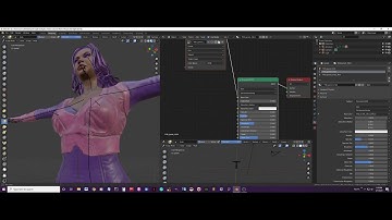 Creating a female superhero in CC3 and blender_Part3: Editing character’s costume