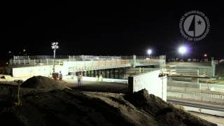 Larpenteur Avenue Bridge Deck Slide Time Lapse