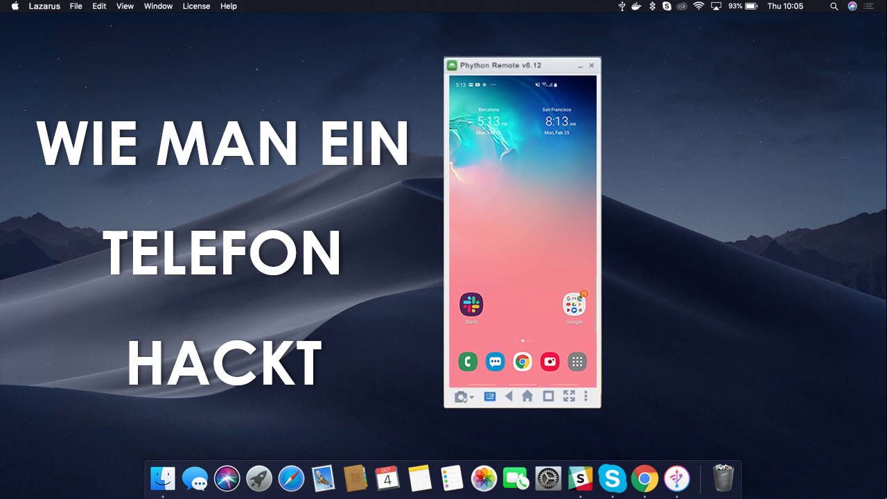 Wie Kann Man Ein Fremdes Handy Hacken So hacken Sie ein Smartphone (100% Zugriff) - YouTube