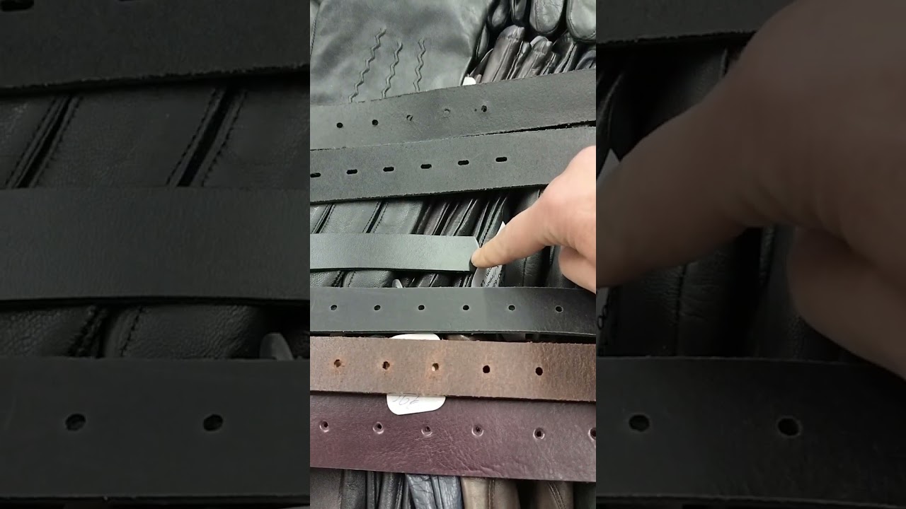 Belts measured to 95 cm/38 inches