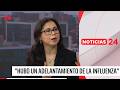 Doctora por alta positividad de enfermedades respiratorias: "Hubo un adelantamiento de la influenza"
