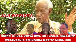 Download Lagu JAJI WARIOBA SIWEZI KUKAA KIMYA MAOVU YAKITAWALA AMANI NDIO NGAO YA TAIFA AFUNGUKA MENGI MAZITO  MP3