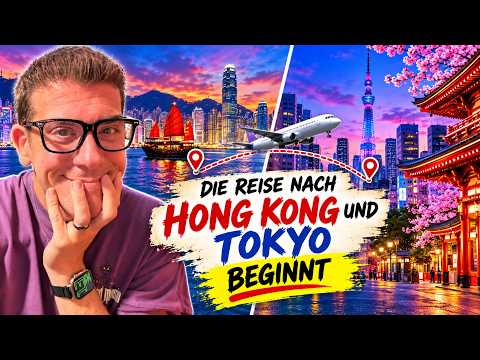24h Before Departure: HONG KONG & TOKYO! ✈️ Our Plans for the Mega Trip ✨