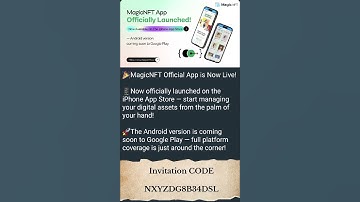 Magic NFT App Lunching Coming Soon //https://magicnft.xyz/v16/#signup?code=NXYZDG8B34DSL #magicnft