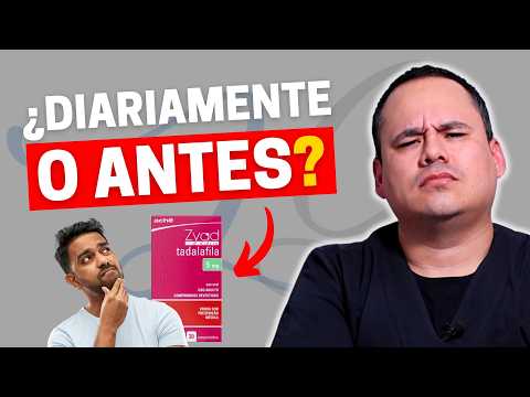 ¿DEBO TOMAR TADALAFILO TODOS LOS DÍAS O SOLO ANTES DE TENER RELACIONES SEXUALES?