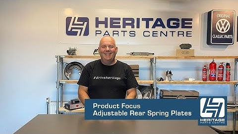 Product Focus: Adjustable Rear Spring Plates For Swing Axle Suspension