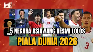 INILAH !!! 5 Negara Asia yang Resmi Lolos Piala Dunia 2026: Uzbekistan dan Yordania Bikin Sejarah!