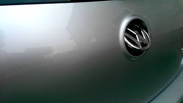 VW Golf V rear camera logo flip