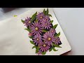 Simple Flower Painting🌸