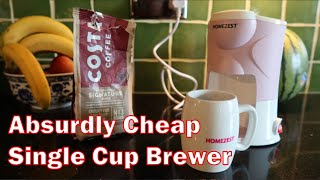 Absurdly Cheap Single Cup Brewer