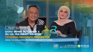 BAPAK BEMBY PUTUANDA & IBU LIA MULIAWATI AGUSTINI - PEMERAN/PENYANYI/PRESENTER | #TestimoniOrangTua