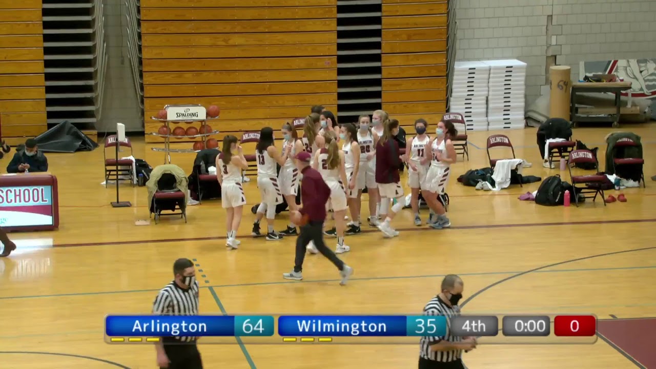Arlington High School Girls Varsity Basketball vs. Wilmington