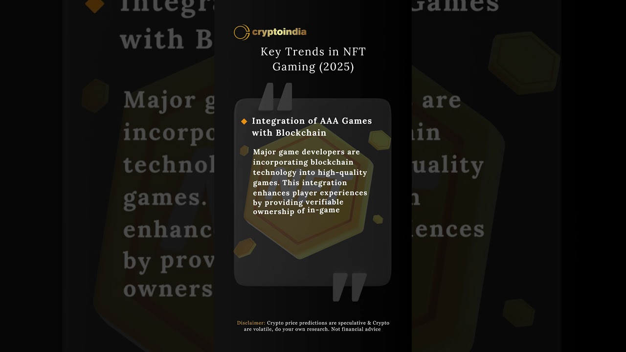 How NFT Gaming is Evolving in 2025 | Crypto India