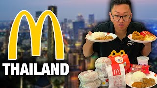 EATING ONLY McDonalds in Thailand