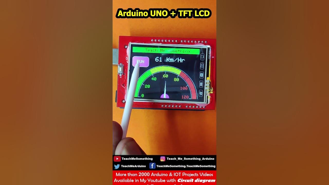 Arduino UNO 2.4 inch TFT LCD UNO Shield Animation || interfacing 2.4 ...